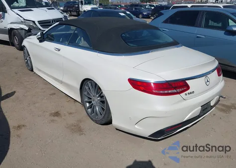 2017 Mercedes-Benz S 550 from USA, damaged, VIN WDDXK8CB1HA023674